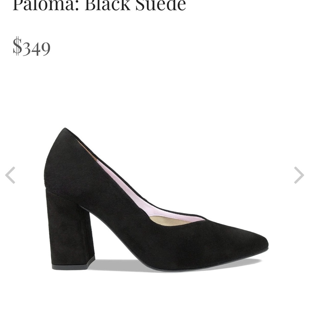 Sole Bliss Paloma Black Suede Women's Shoes